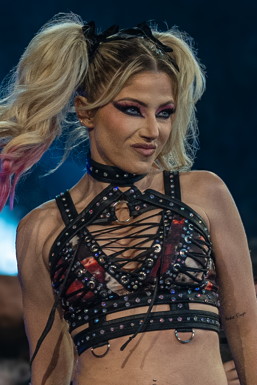 Alexa Bliss, new WWE Women's Tag Team Champion alongside Tatum Paxley