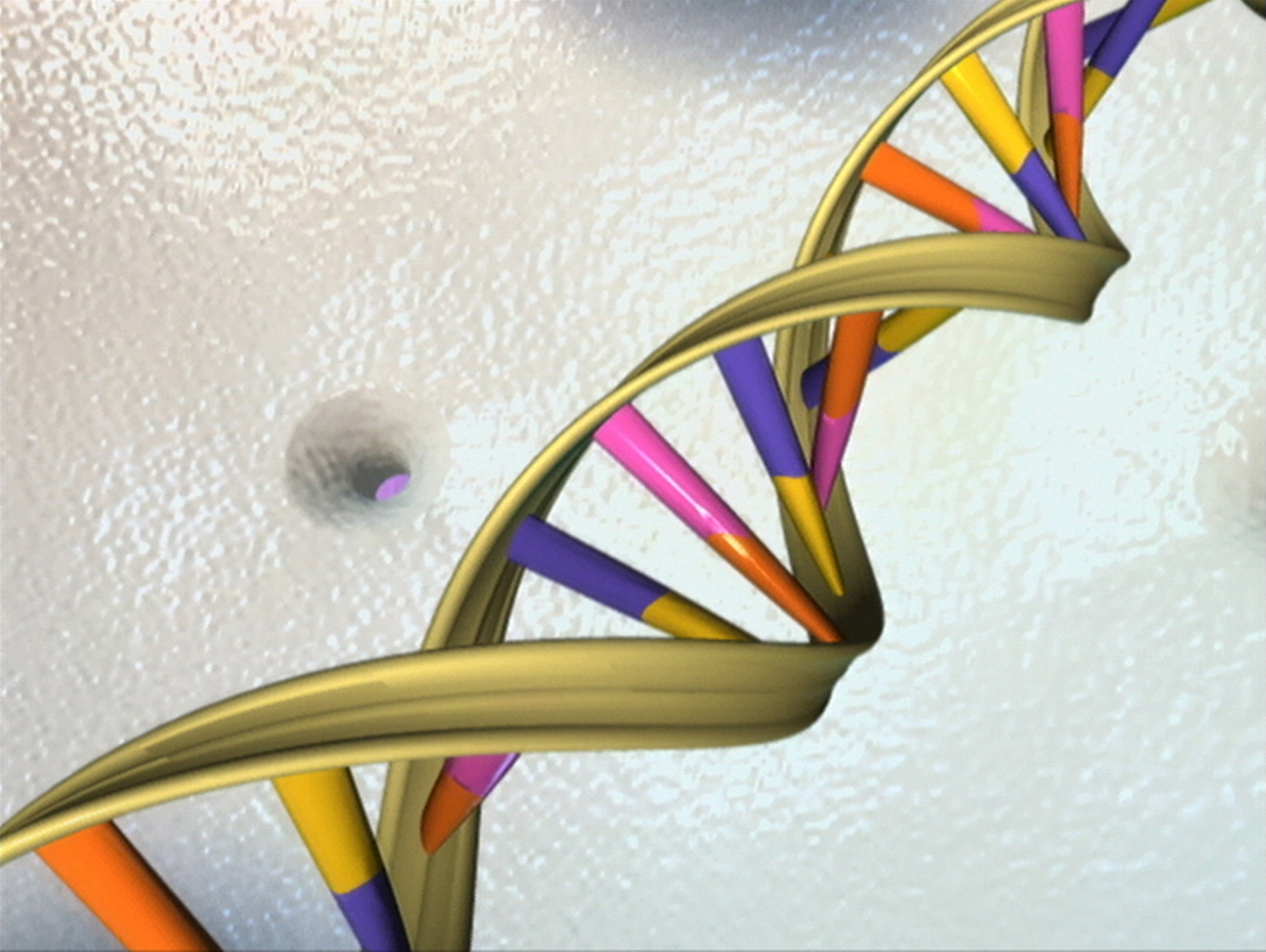 A DNA double helix — Anthropic says its Claude agents found a novel CRISPR-like enzyme system hidden in virus DNA