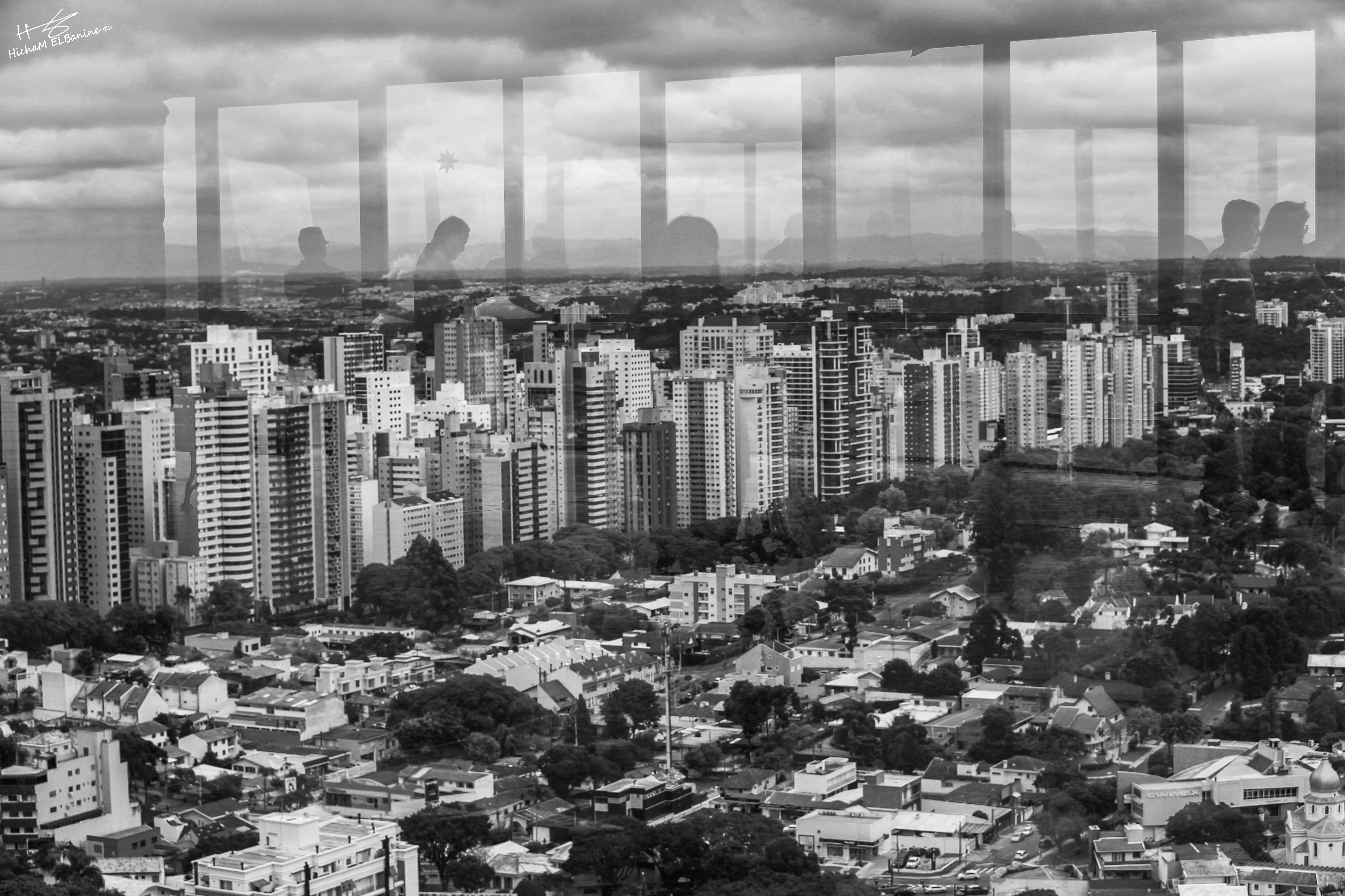 Aerial view of Curitiba, the Paraná state capital where the São Braz daycare siege took place
