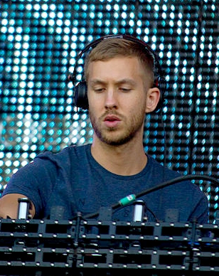 Calvin Harris performing at Rock in Rio Madrid