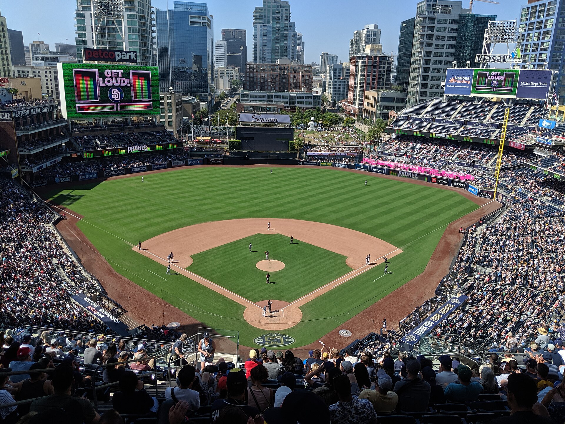 Petco Park, where the Brewers Padres Game 4 score sent Milwaukee to the NLCS
