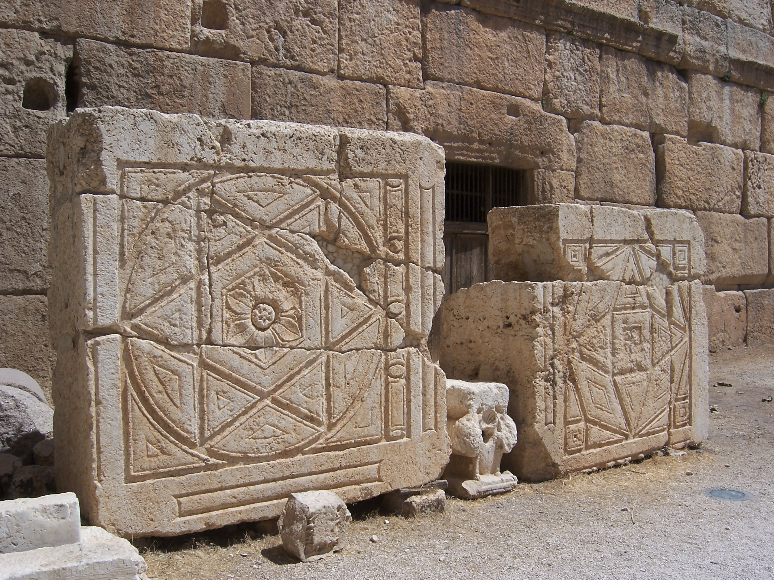 Baalbek archaeological artifacts in Lebanon, a regional file photo for Israel Syria strikes 2026