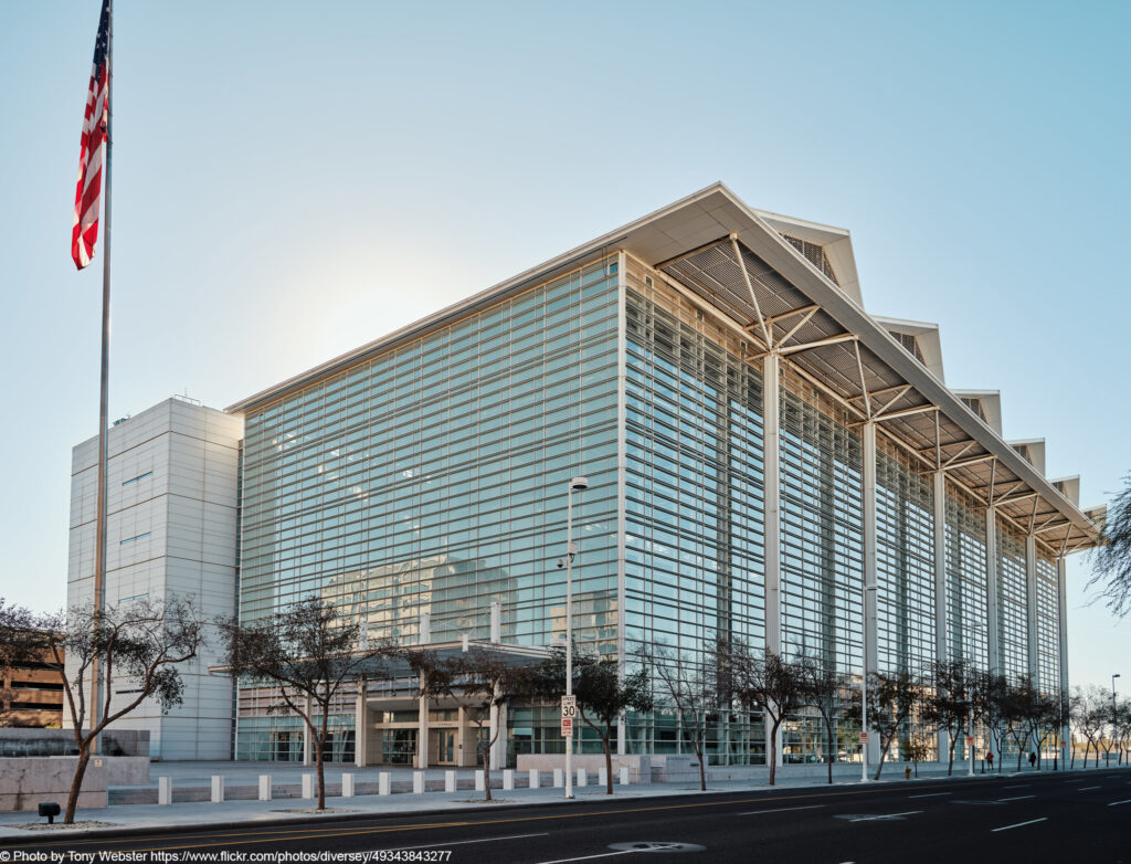 Sandra Day O'Connor U.S. Courthouse in Phoenix, where the Soliman Equatorial Guinea deportation case was decided