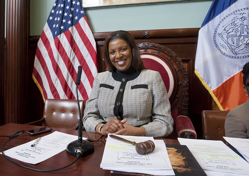 New York Attorney General Letitia James during her tenure amid whistleblower Trump probe claims