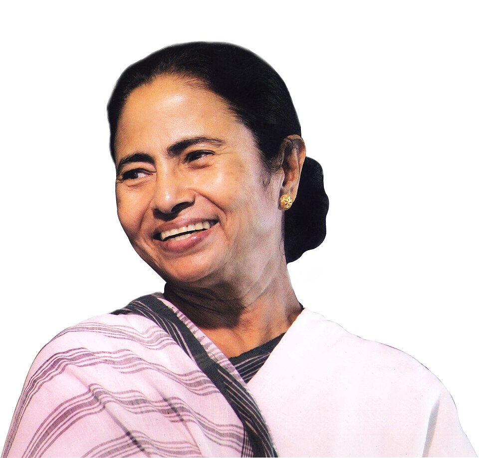 Official portrait of Mamata Banerjee, detained during the Delhi CJP protest