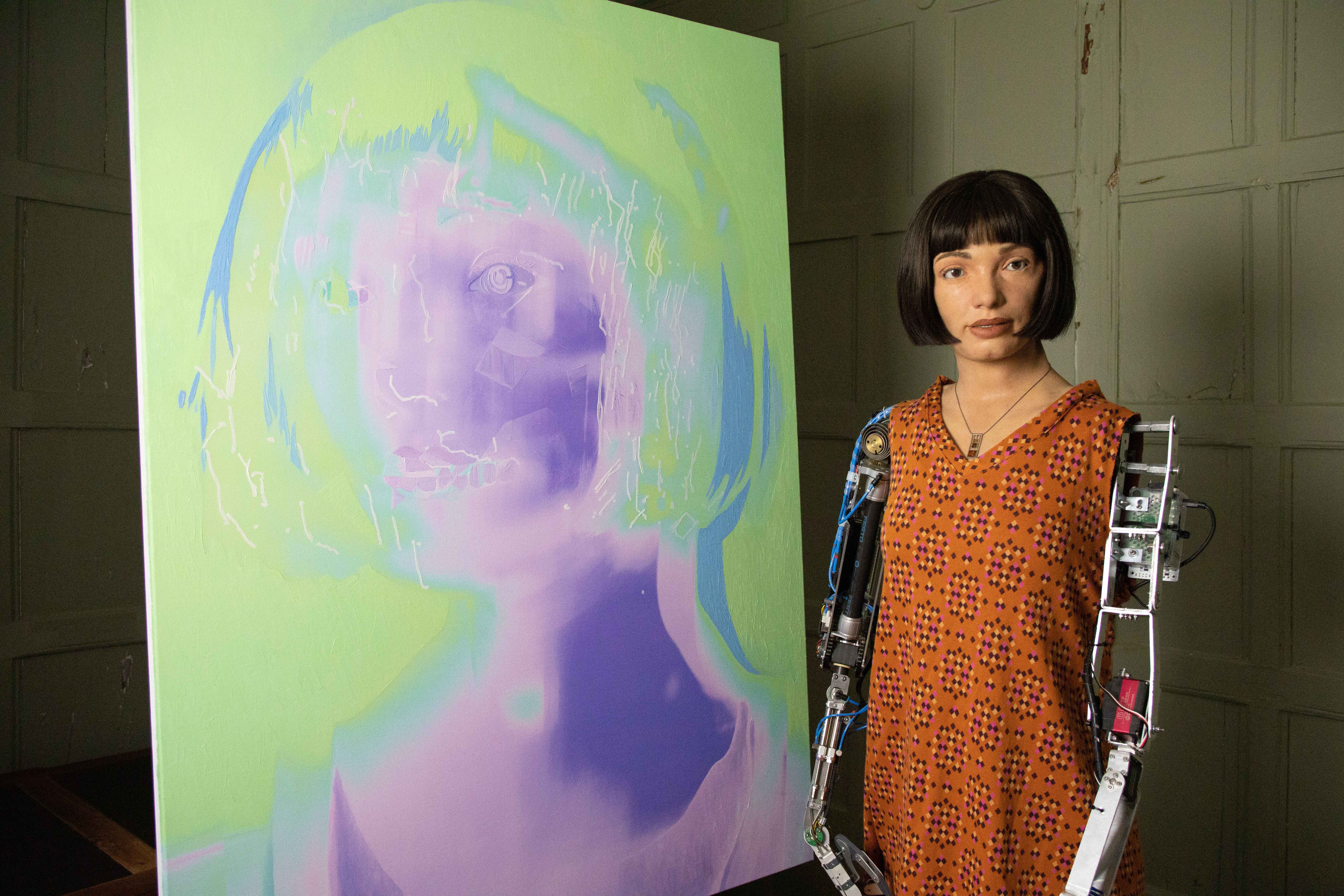 Ai-Da, the humanoid robot artist — a real-world example of the AI-agent wave Manus is riding