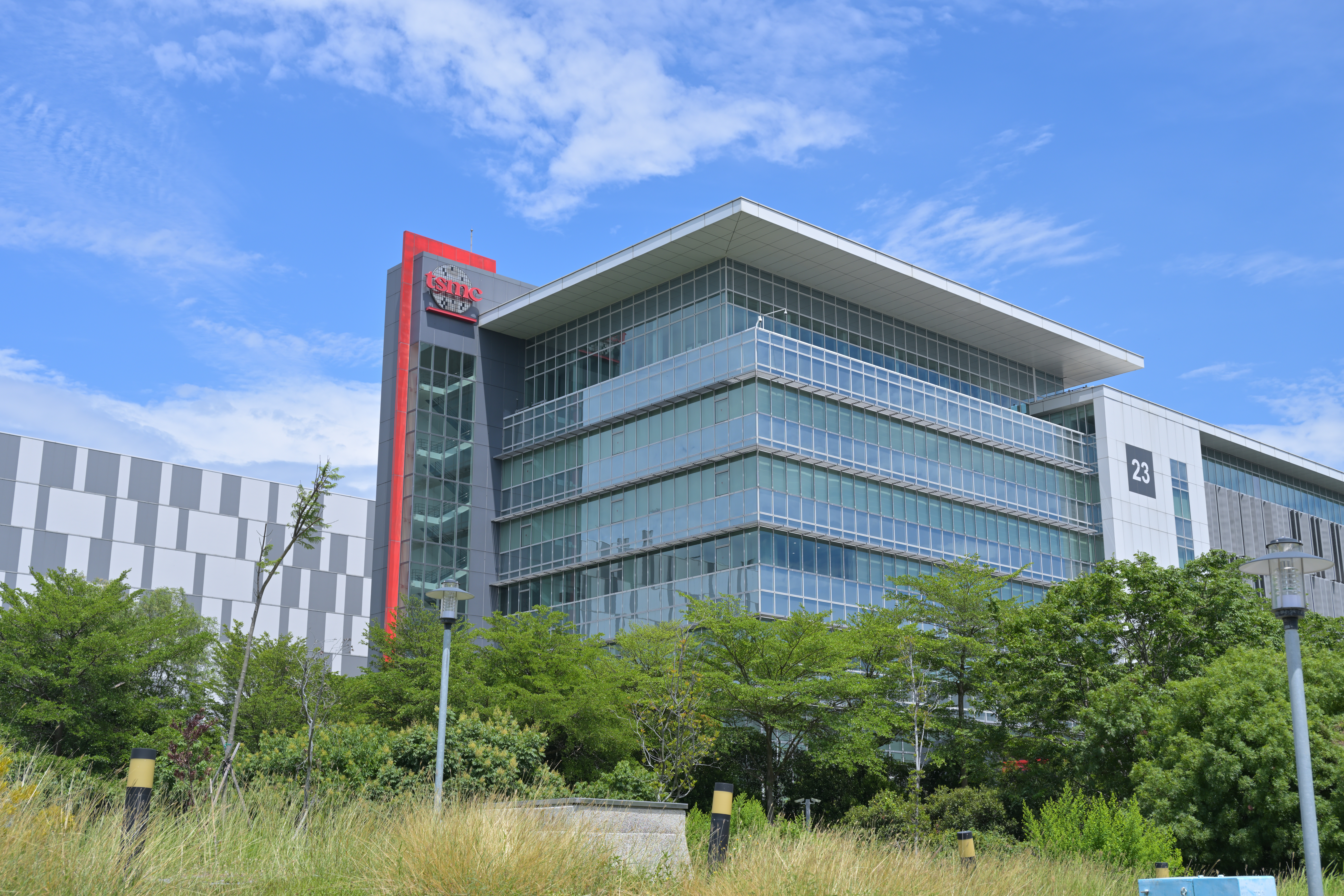 TSMC Fab 14B in Tainan, Taiwan — TSMC manufactures Microsoft's Maia AI chips on its advanced process nodes