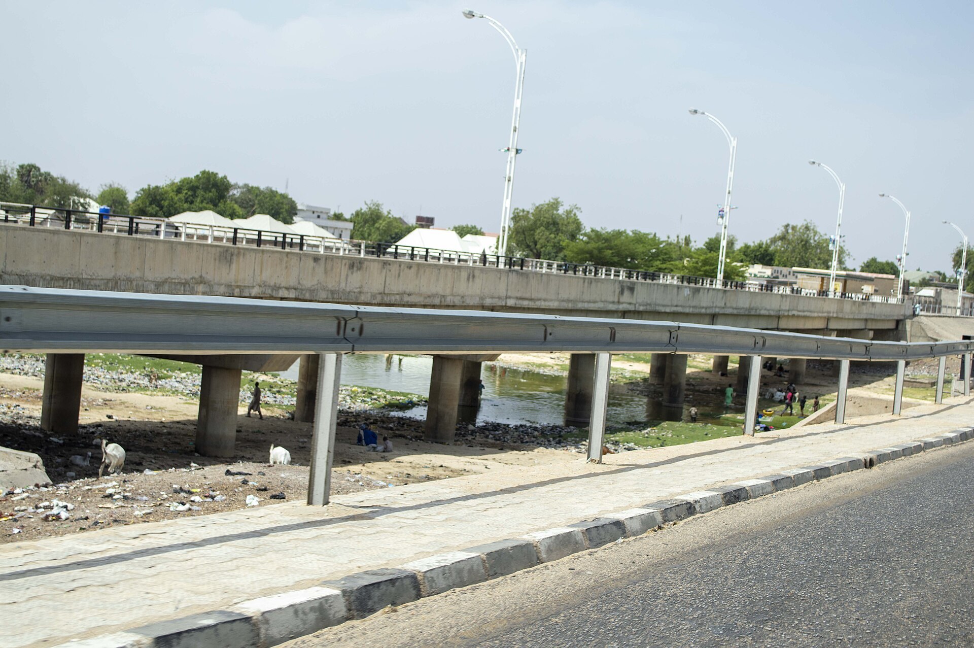 Maiduguri, the Borno State capital where Nigeria's Operation Hadin Kai headquarters announced the airstrike on ISWAP fighters