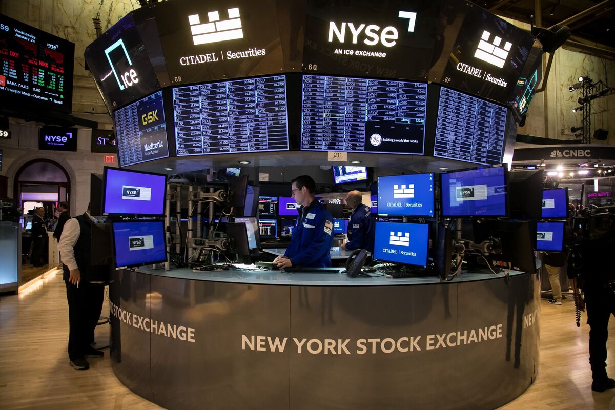 New York Stock Exchange trading floor