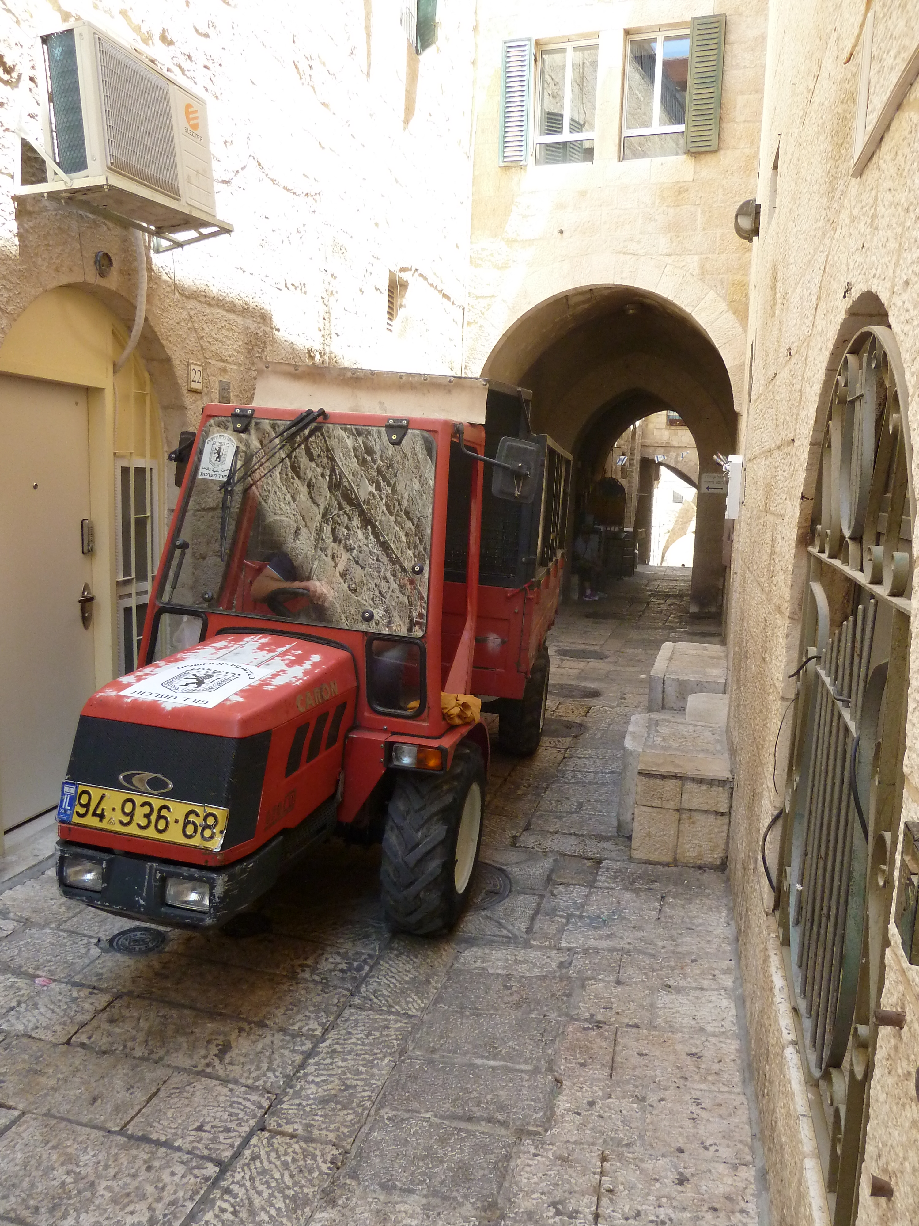 Old Jerusalem street file photo illustrating the East Jerusalem access dispute in Palestinian Authority elections