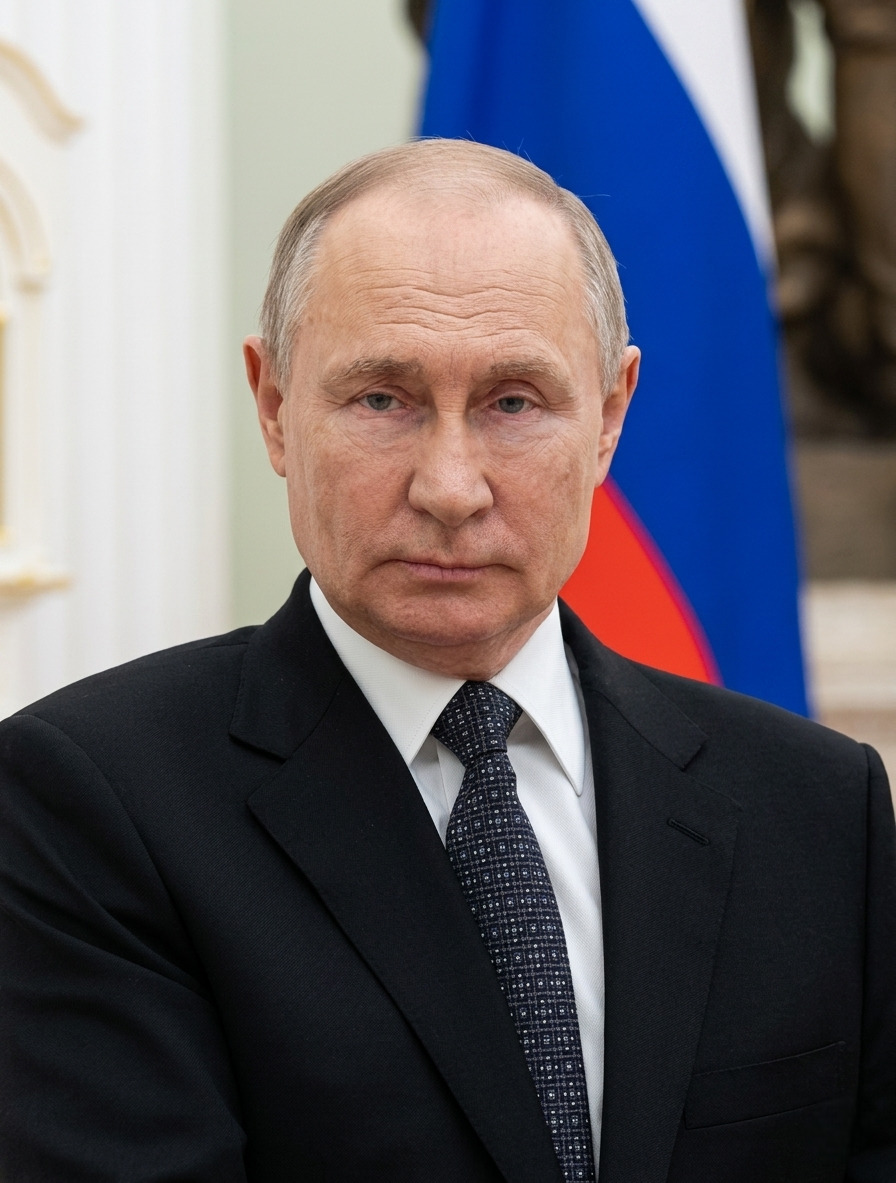 Vladimir Putin at a Kremlin ceremony in February 2026