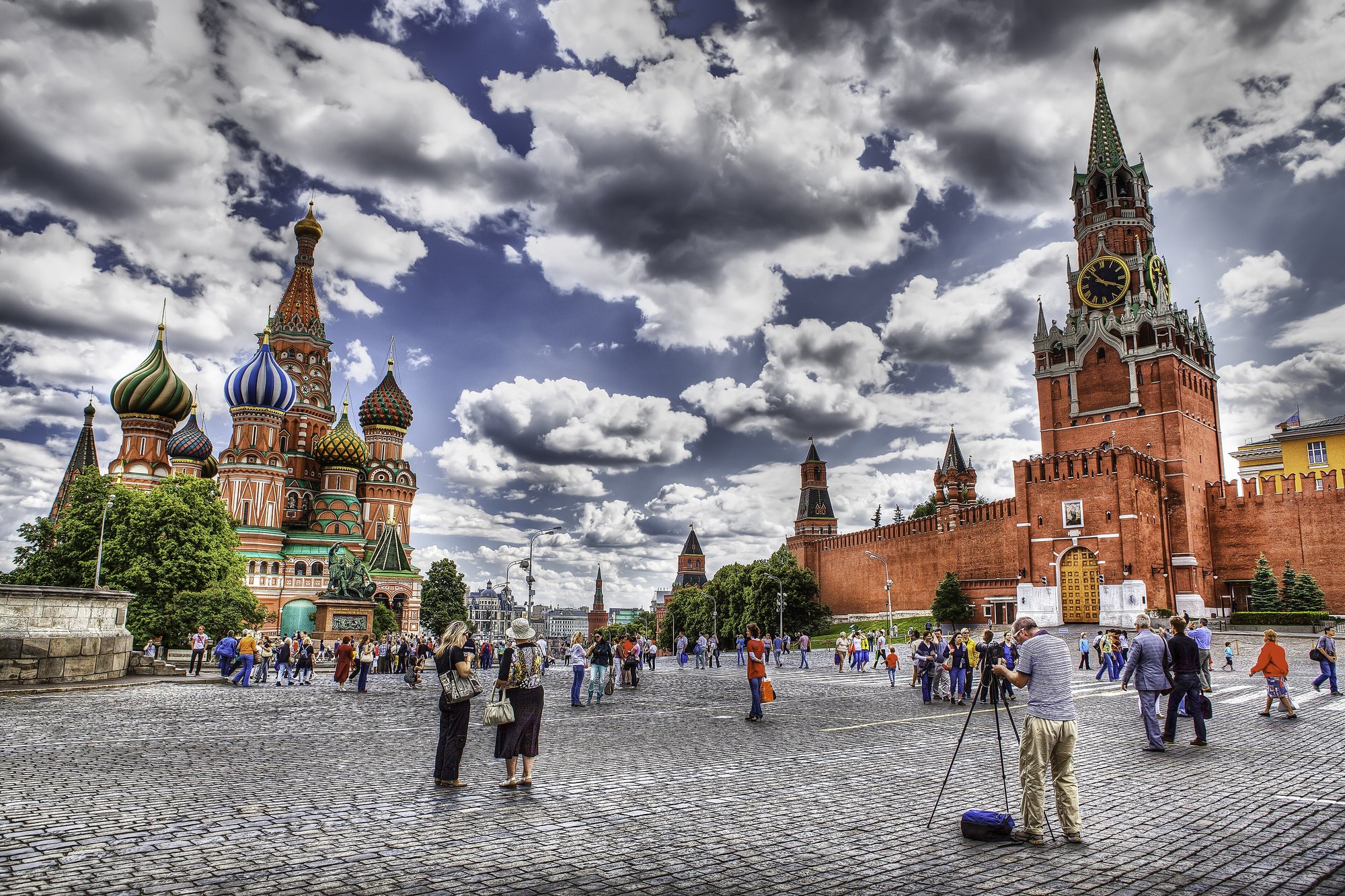 The Moscow Kremlin and Red Square as Russia's 2026 defence budget expands