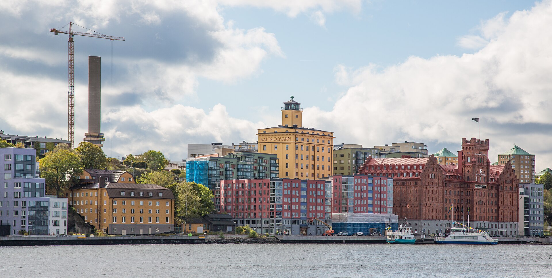 Stockholm waterfront in Sweden — Europe AI supercomputer Scaleway site chosen for low-carbon power