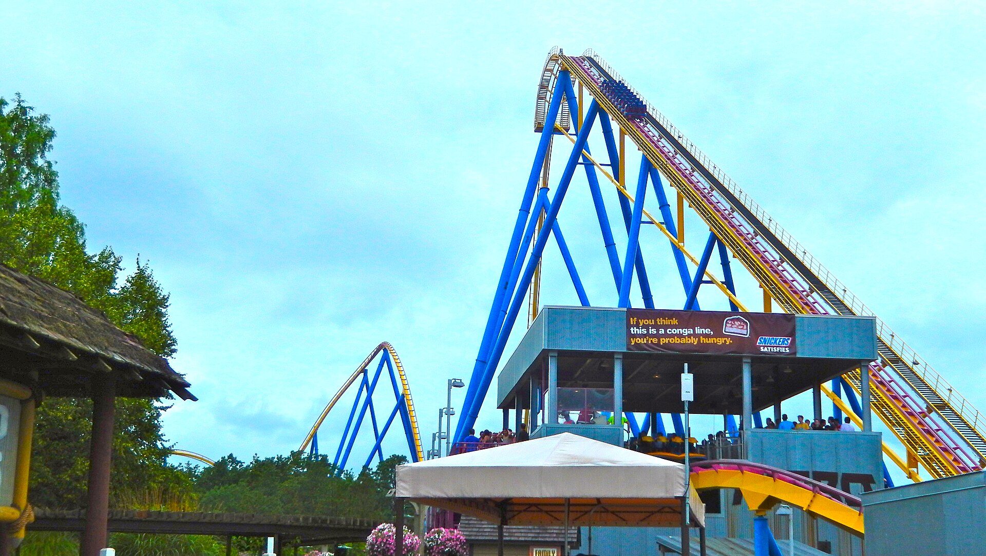 Nitro roller coaster at Six Flags Great Adventure — Six Flags closes nine rides file photo