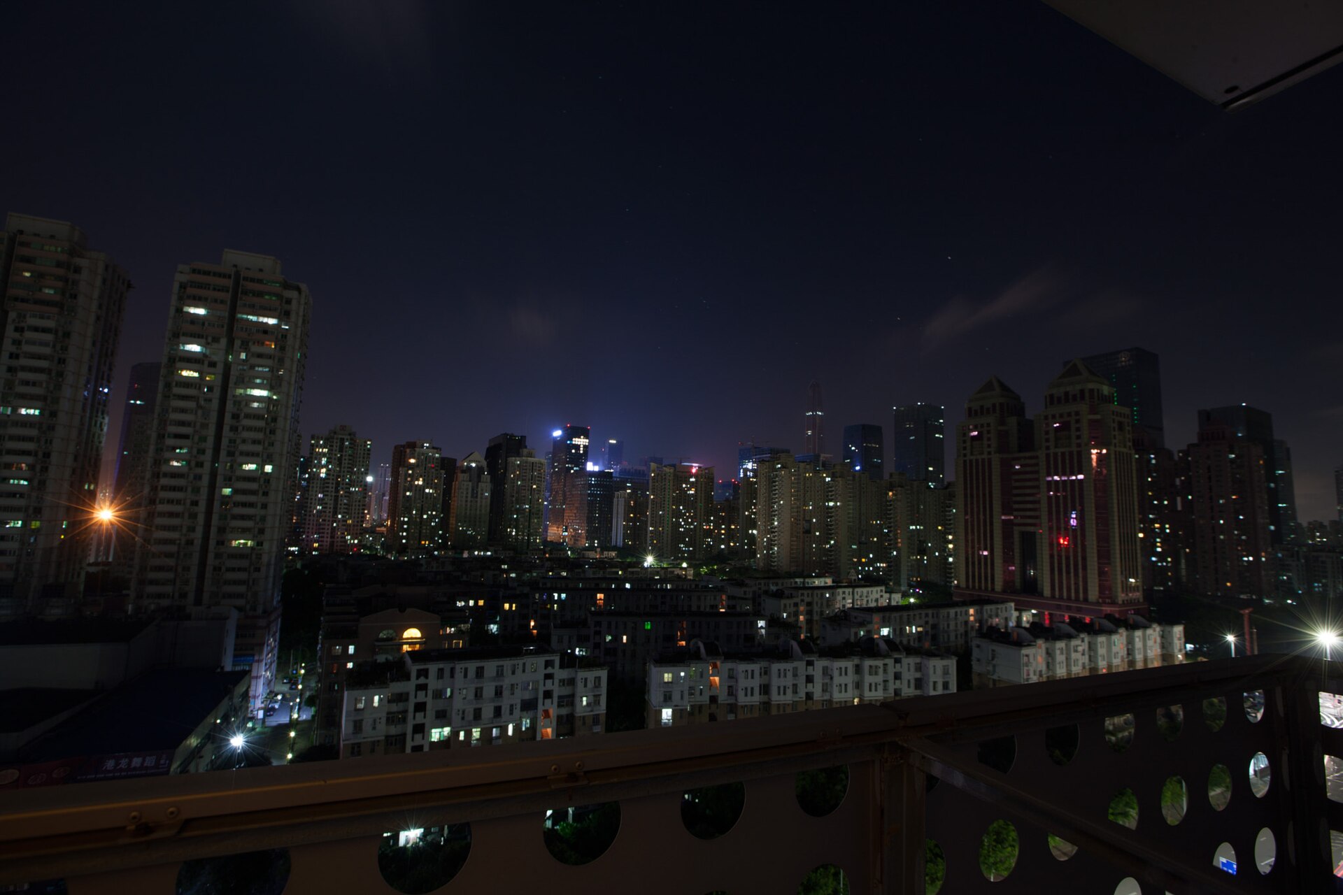 Shenzhen skyline at night — home city of Tencent, whose dim sum bond drew 77 billion yuan in orders