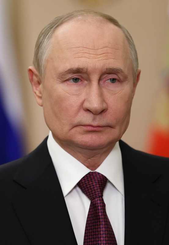 Russian President Vladimir Putin ahead of the scheduled Trump Putin phone call