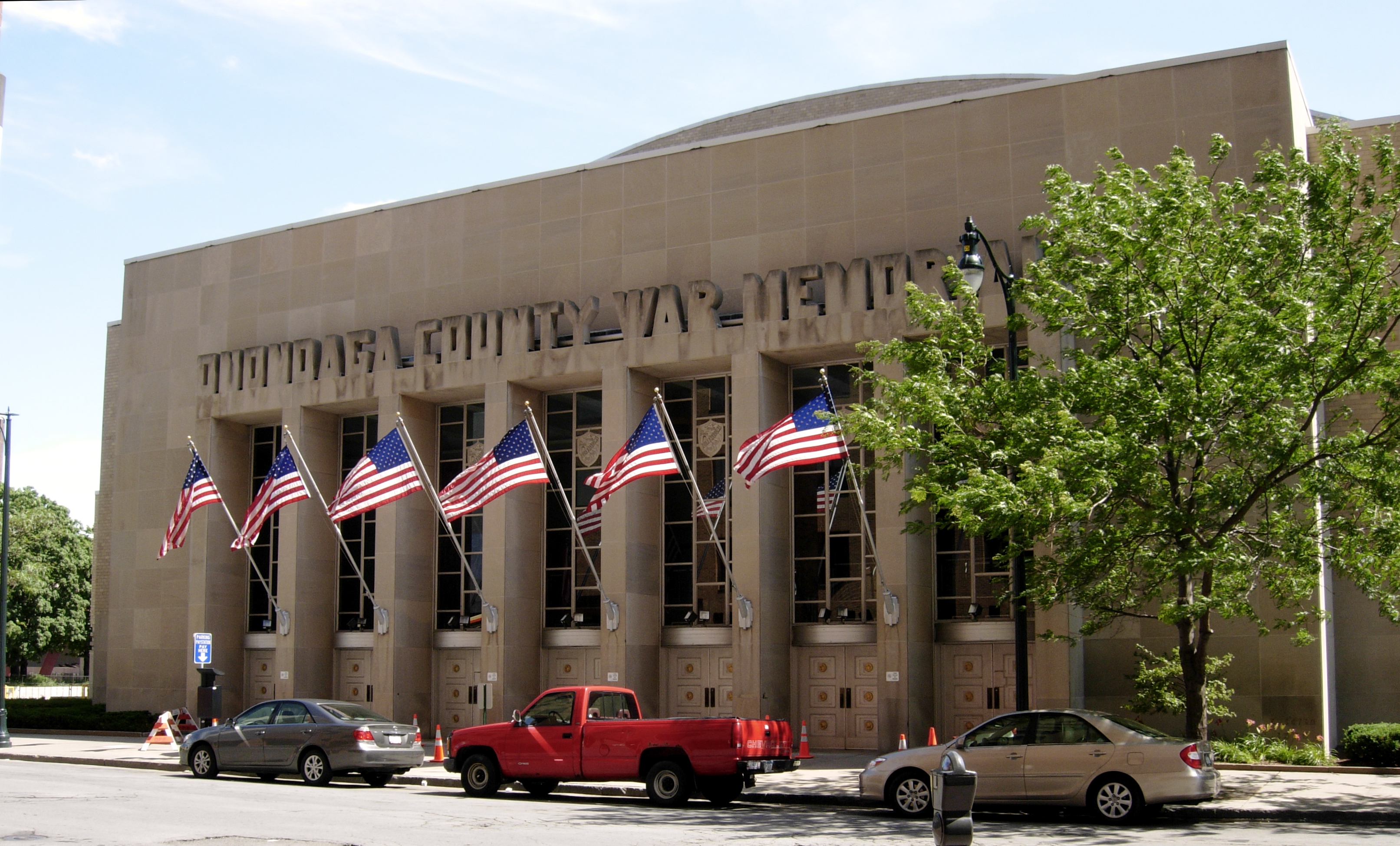 Oncenter complex in Syracuse, site of the Trump Tyson Syracuse rally at the Nicholas J. Pirro Convention Center
