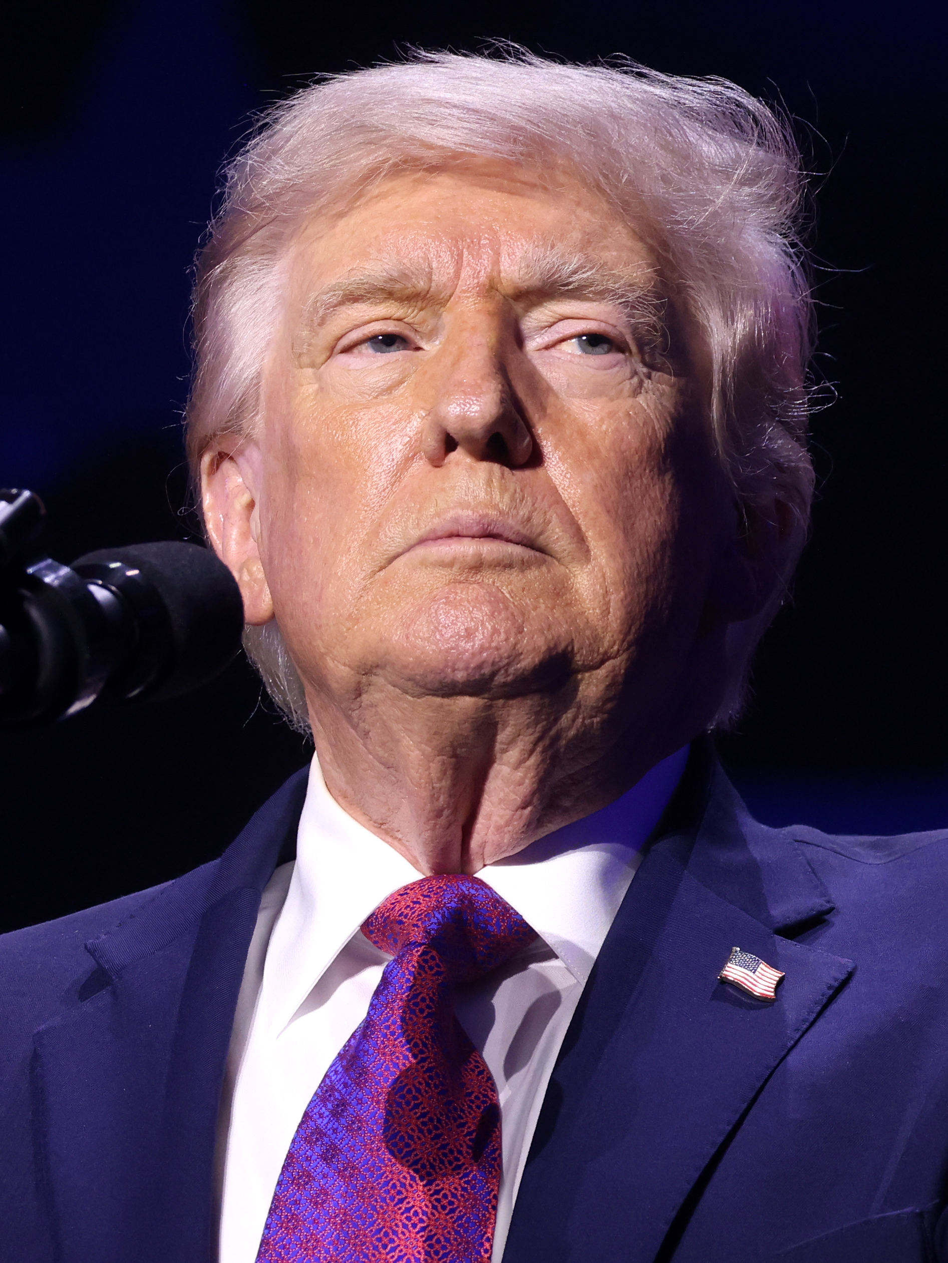President Donald Trump, who urged Alaska voters in a Truth Social post to repeal ranked-choice voting
