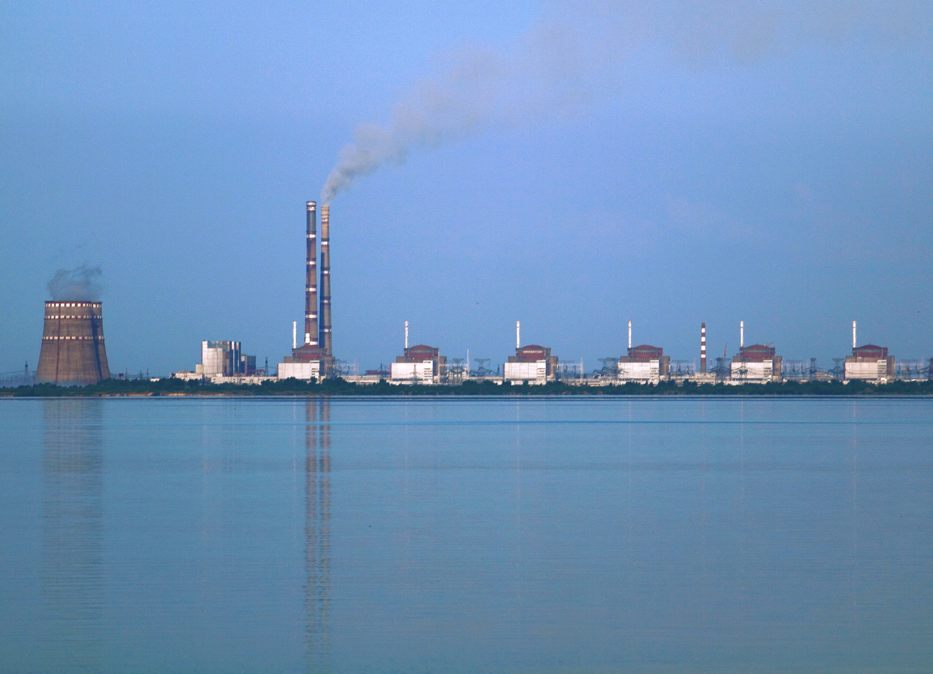 Zaporizhzhia Nuclear Power Plant, where the IAEA reported drone incidents this week