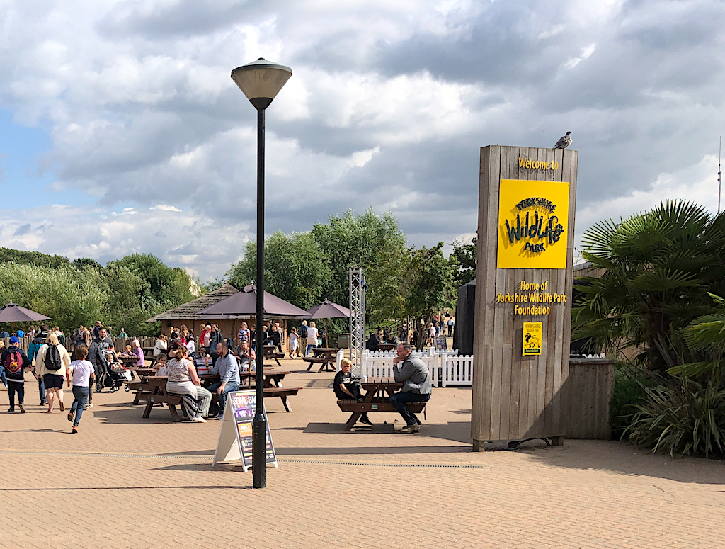 Yorkshire Wildlife Park in Doncaster, England, home of the Land of the Tigers enclosure