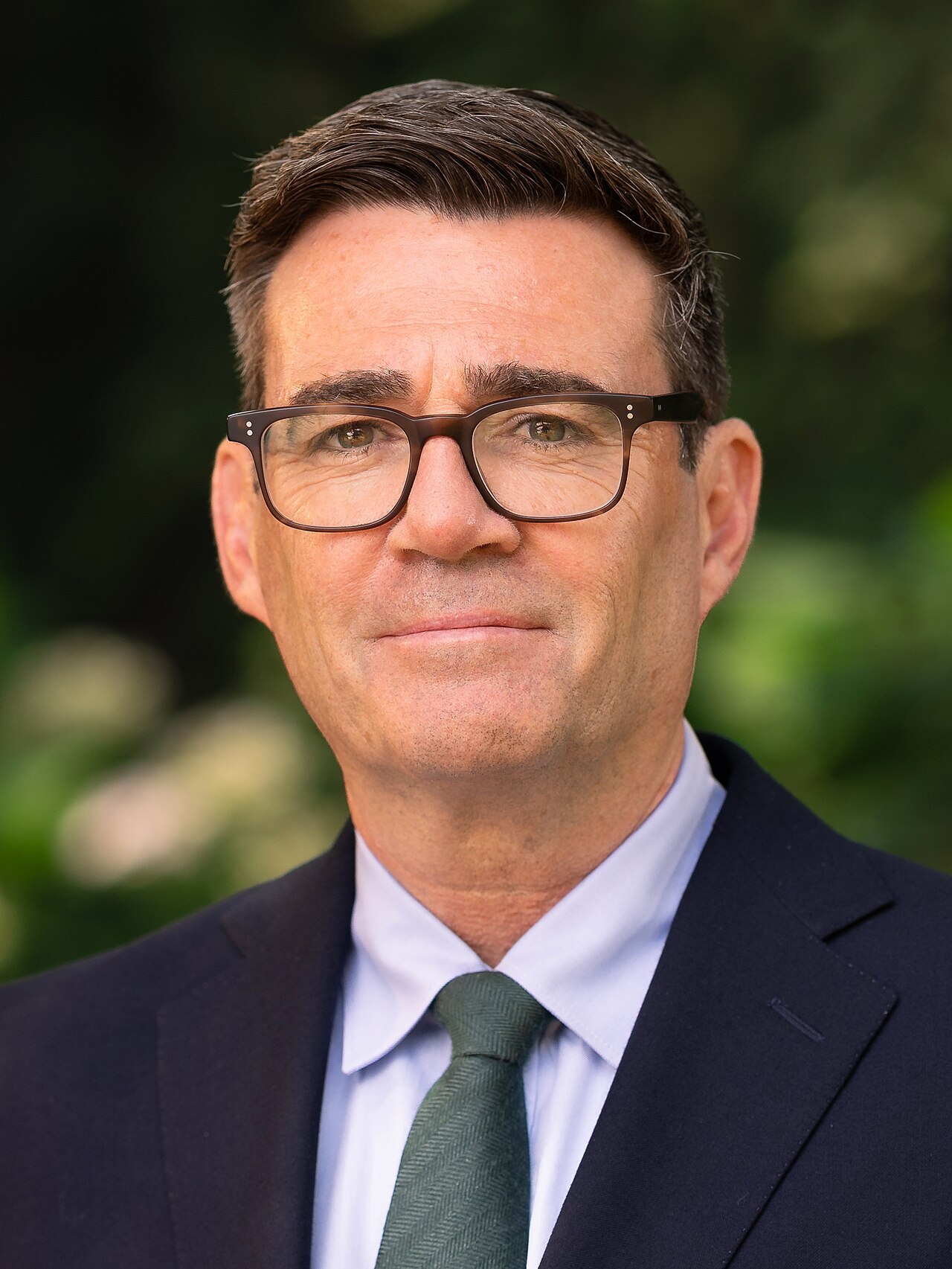 Official portrait of British Prime Minister Andy Burnham