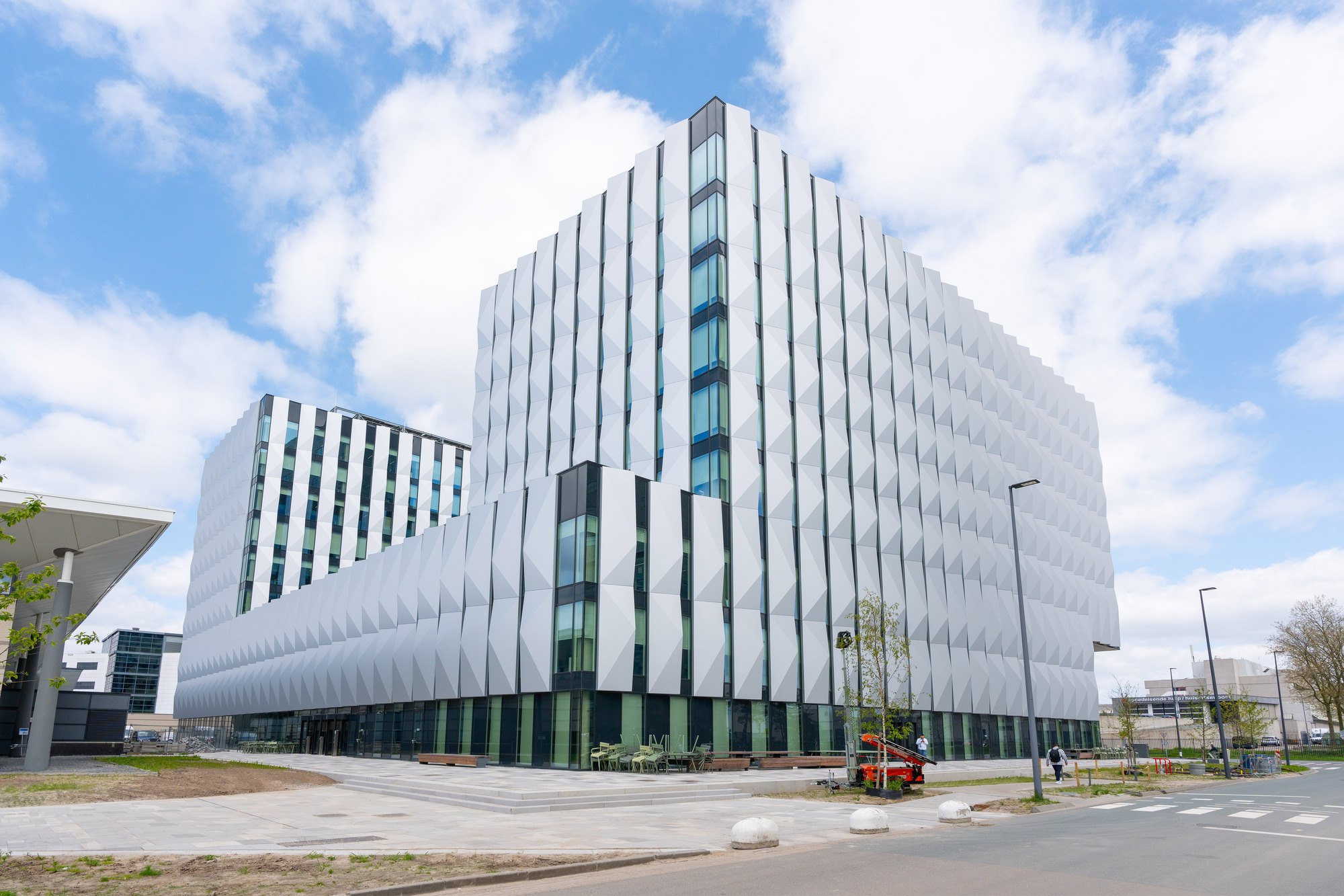 ASML campus building in Veldhoven Netherlands — the company says AI demand will outrun its EUV lithography machine supply in 2027 and 2028