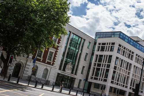 Westminster Magistrates' Court in London where Teddy Young was due to appear