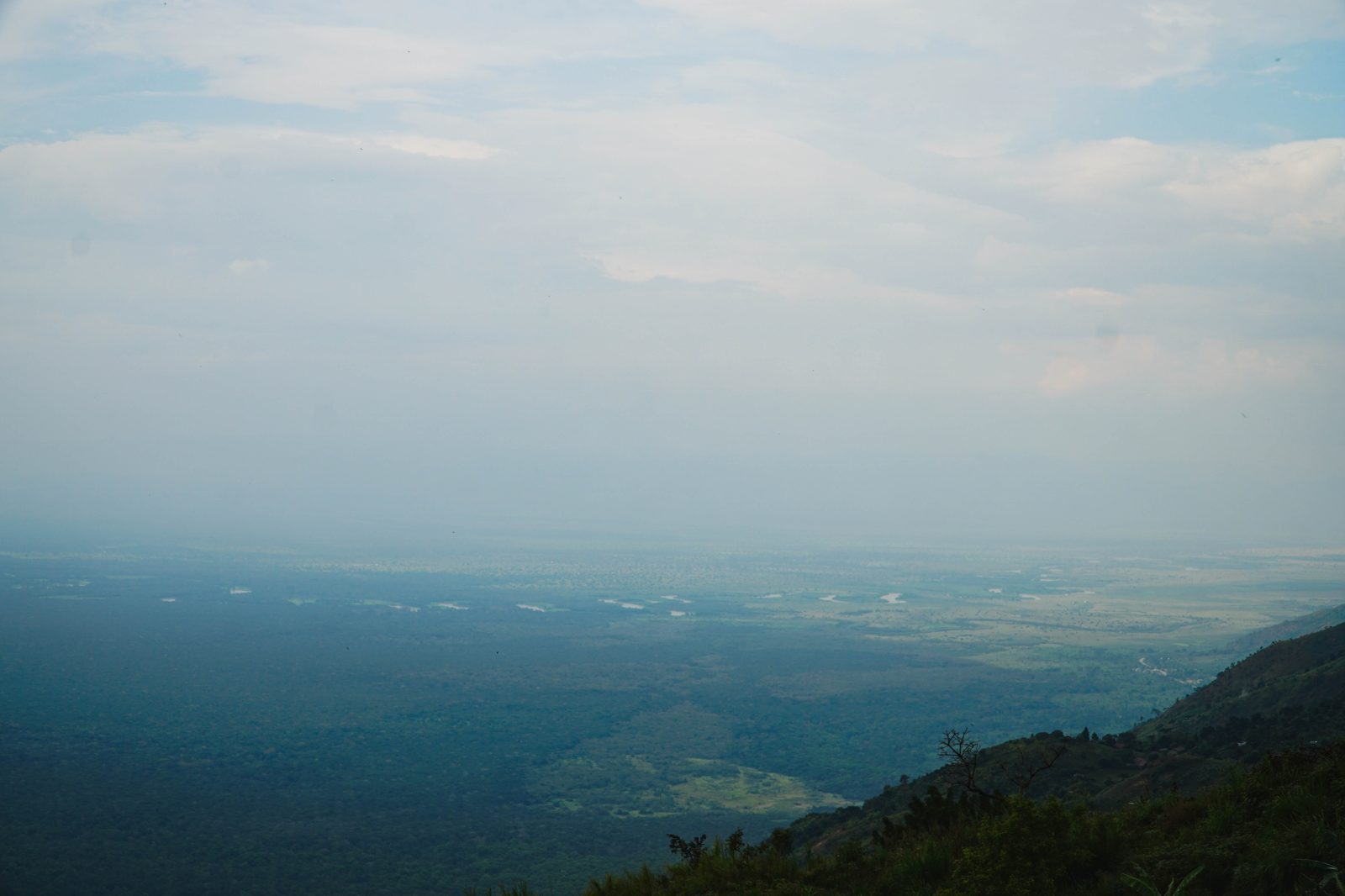 The Semliki River valley on the border between Uganda and DR Congo, the frontier the Uganda Ebola quarantine rules are designed to police