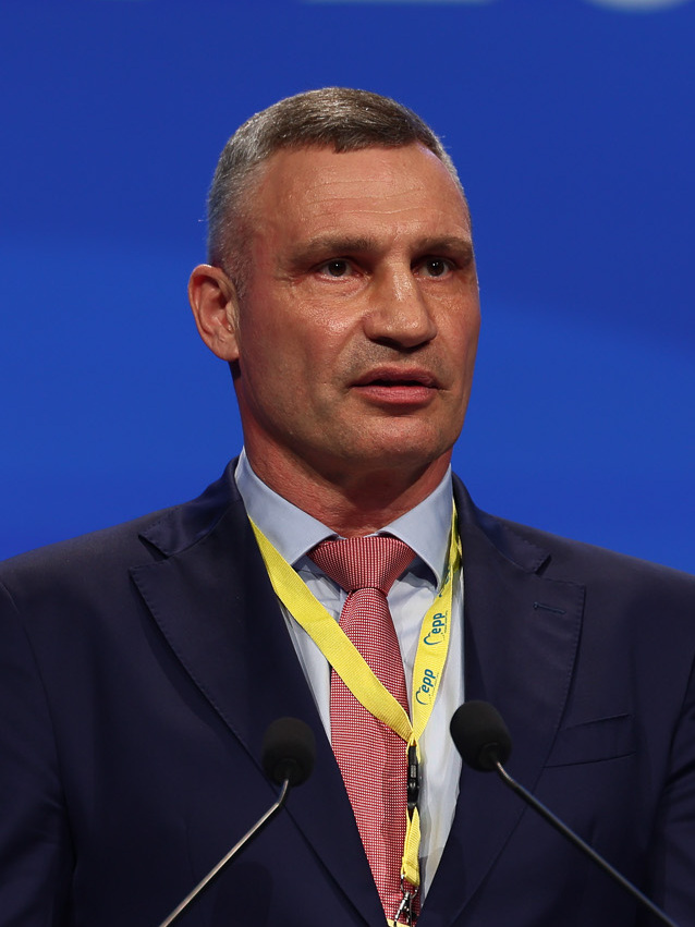 Kyiv Mayor Vitali Klitschko, who reported one killed and seven injured in the Russian missile strike Kyiv on Telegram