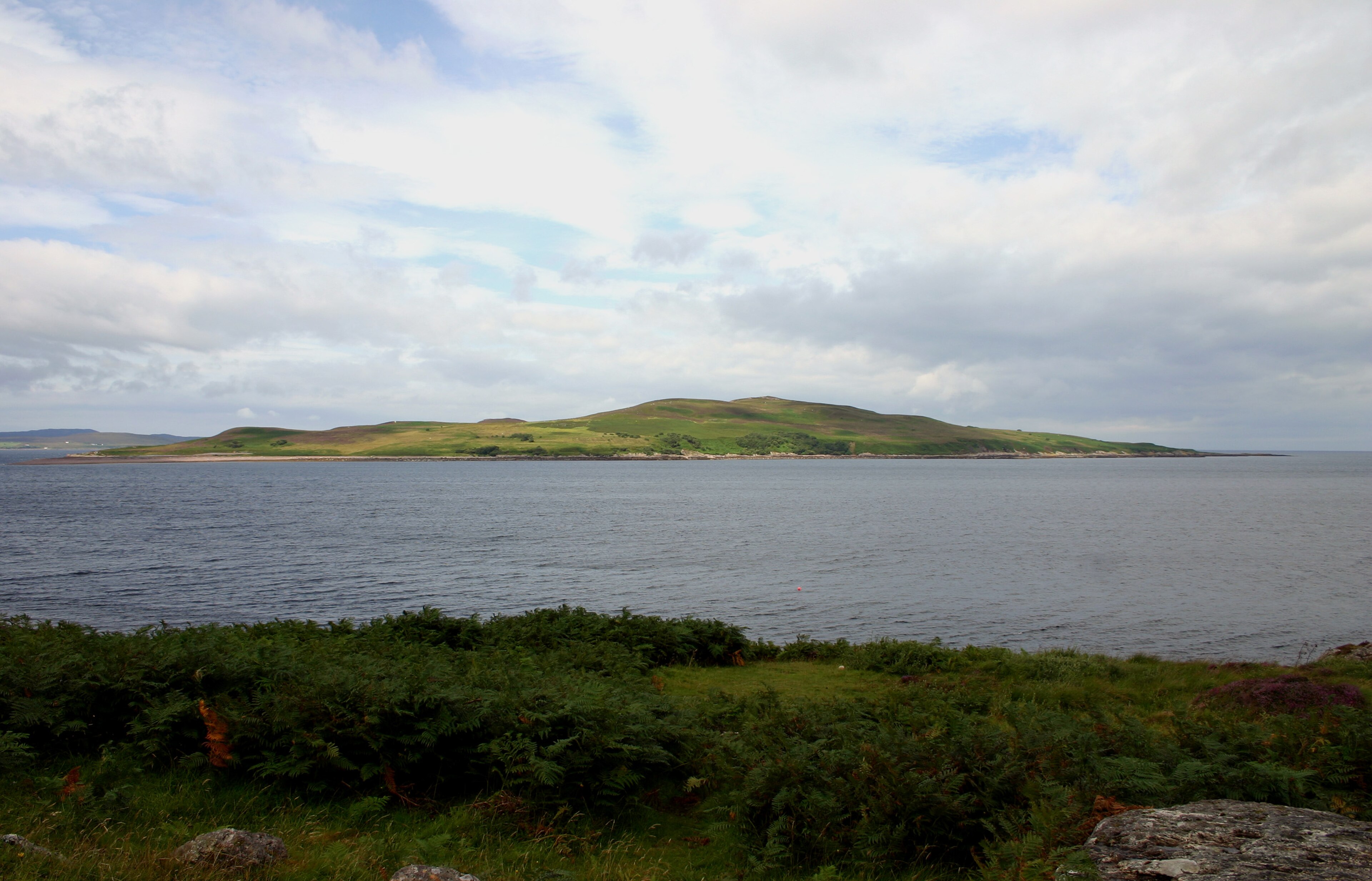 Gruinard Island off the coast of Scotland