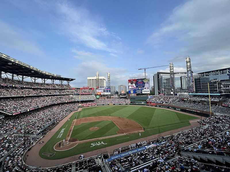 Truist Park in Atlanta, home of the Braves and site of 2026 NLDS Game 3