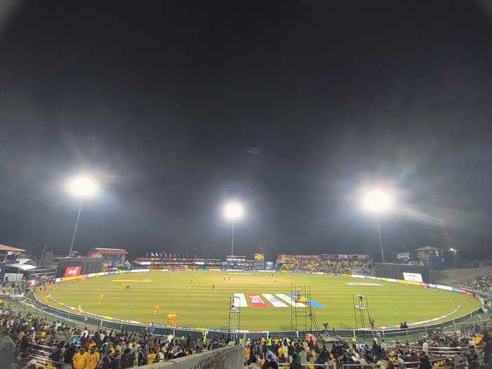 Tribhuvan University International Cricket Stadium in Kathmandu, a representative Asian cricket venue