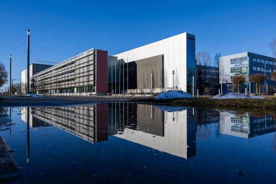 A quantum computer in Germany, shown as contextual imagery and not Infleqtion hardware