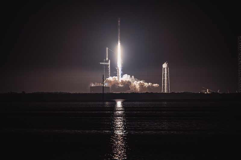 A Falcon 9 rocket launches Starlink satellites — Starlink awaits security clearance and spectrum in India