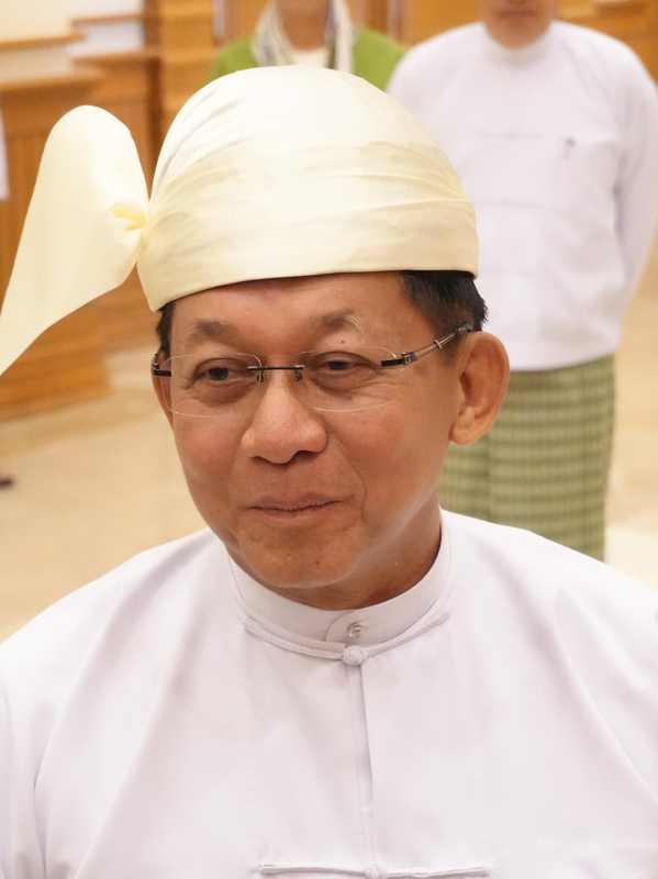 Min Aung Hlaing, Myanmar's military-installed president, met US officials in Naypyitaw in September 2026