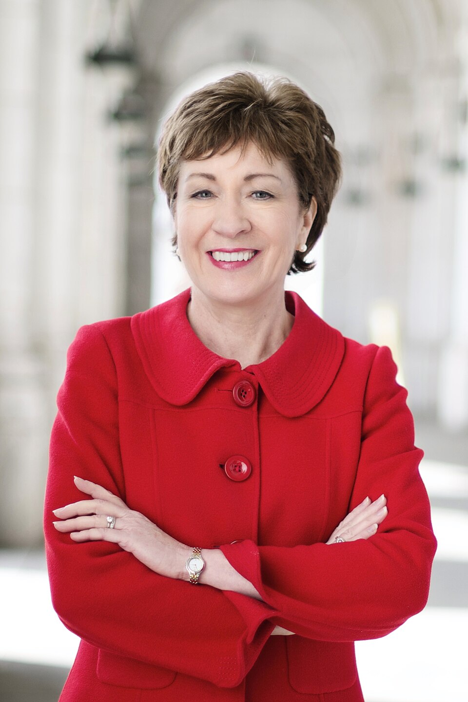 Official Senate portrait of Susan Collins for coverage of the Susan Collins FBI investigation