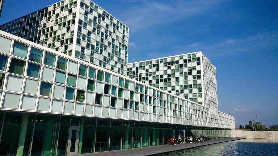 International Criminal Court headquarters in The Hague, where Rodrigo Duterte's crimes-against-humanity trial is due to begin