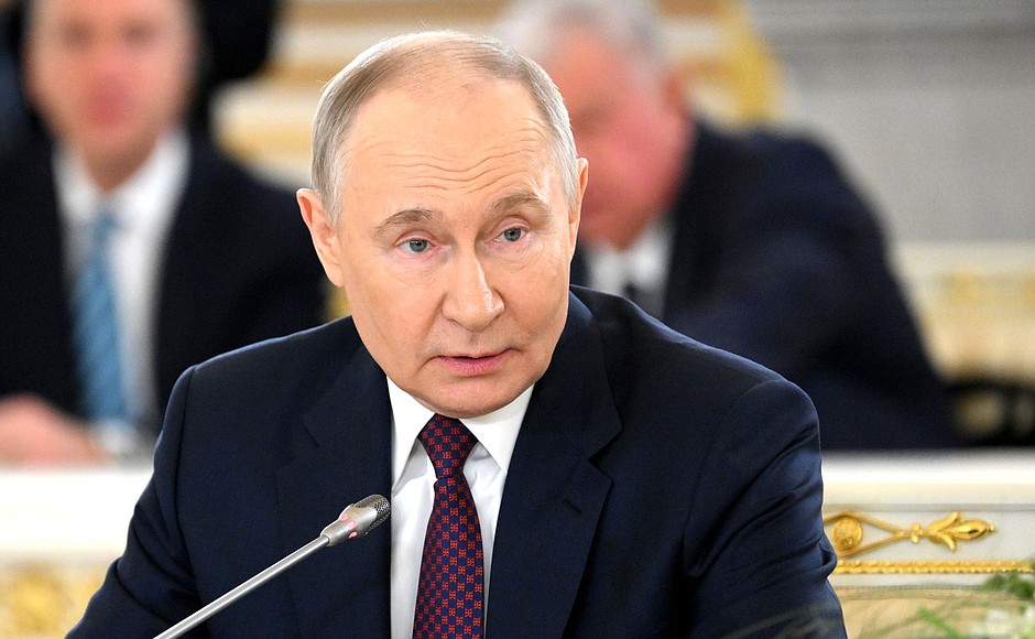 Vladimir Putin at Russia-China talks as Russia military spending 2026 gives way to a record 2027 war budget