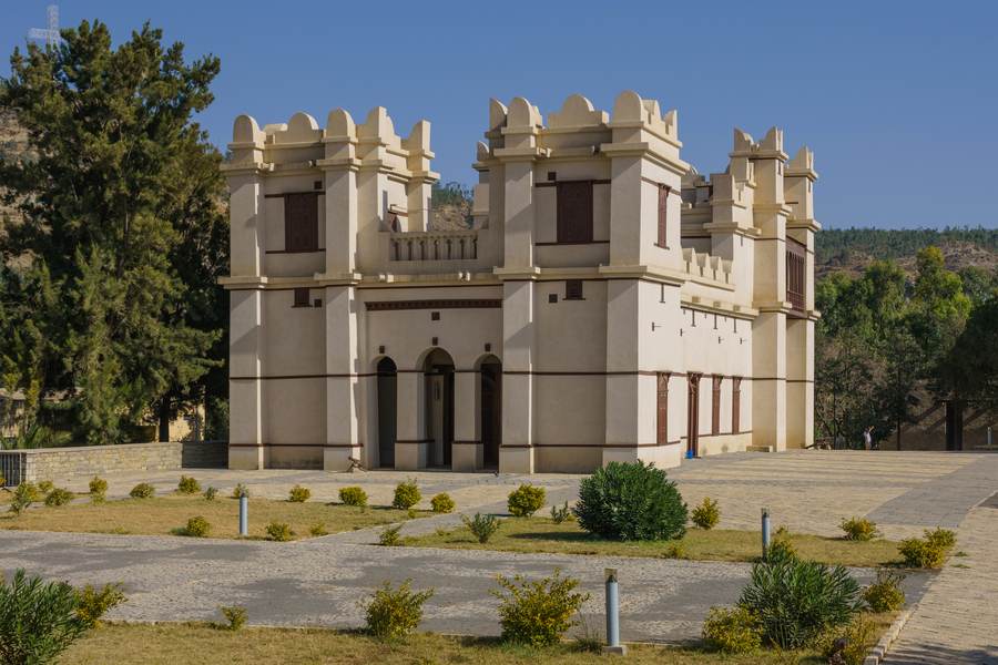 Atse Yohannes Museum in Mekelle, a civic landmark in the Tigray capital during renewed Ethiopia conflict in 2026