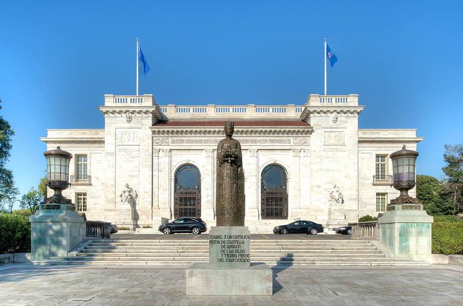 Pan American Building in Washington, headquarters of the OAS that passed the Nicaragua resolution