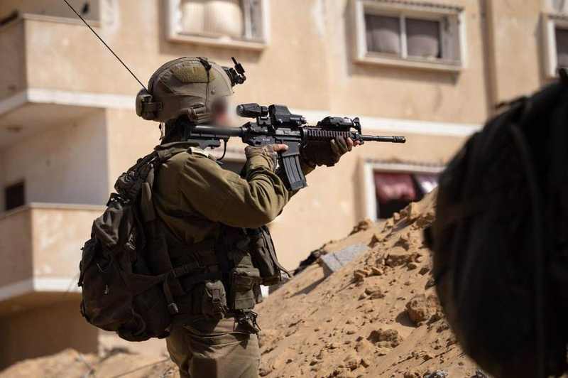 Israeli soldier operating in Gaza in 2024, context for Israel's targeted-killing doctrine during the Gaza ceasefire