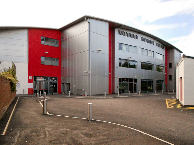 Highbury Stadium in Fleetwood, the 5,327-capacity home of Fleetwood Town, where Fleetwood beat Arsenal on penalties in the Carabao Cup