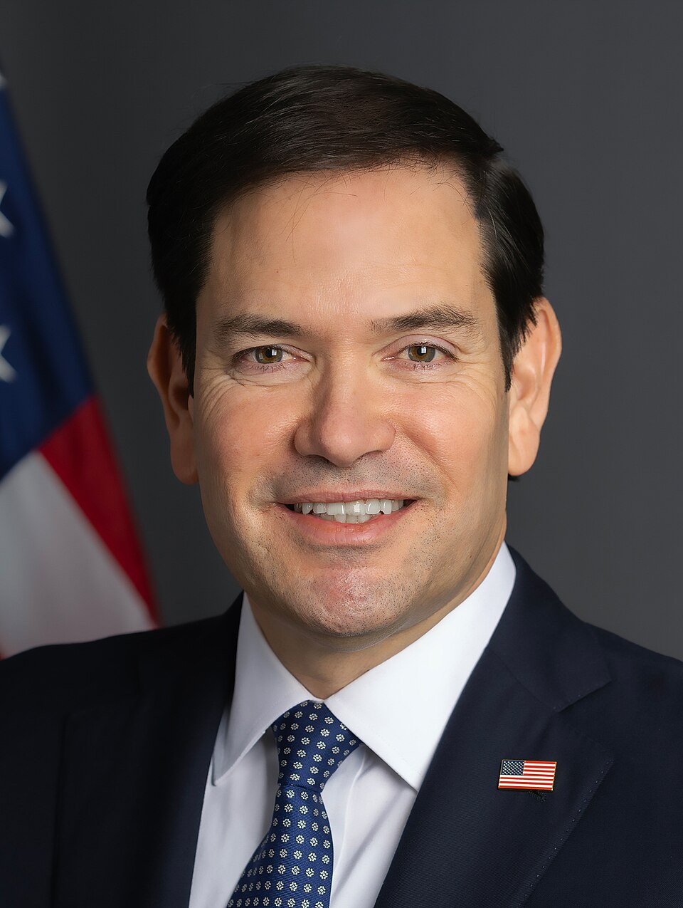Official portrait of U.S. Secretary of State Marco Rubio