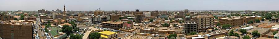 Khartoum, Sudan's capital on the Nile, whose political future hangs on the US ceasefire dispute