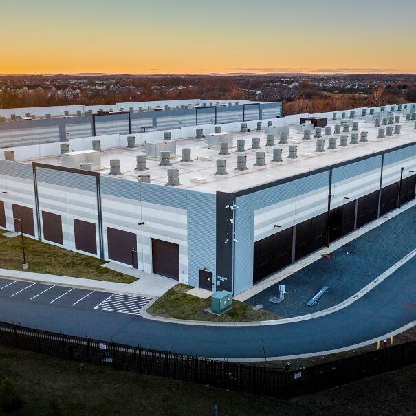 AWS data center exterior representing Amazon AI infrastructure spending 2026