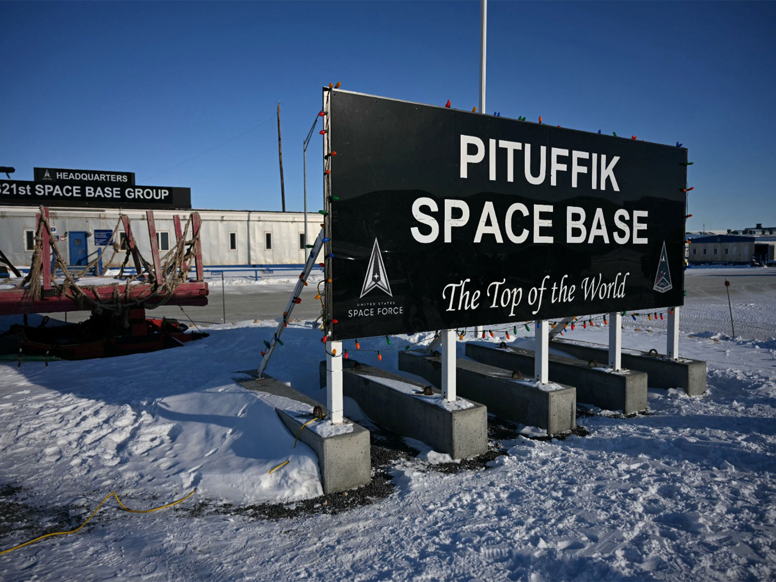 Pituffik Space Base in Greenland