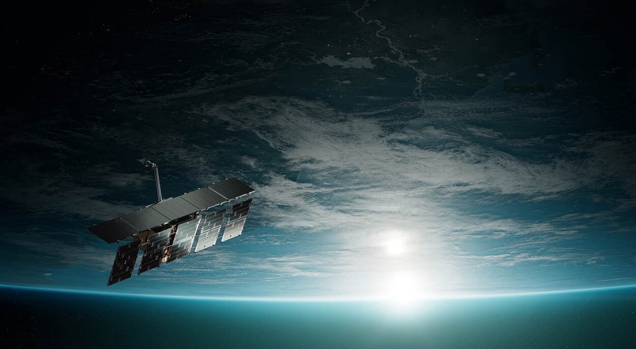 ICEYE SAR satellite radar image of the Netherlands — Finland Ukraine satellite cooperation