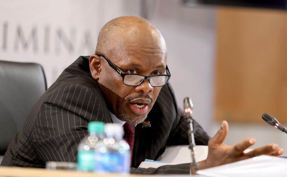 Shadrack Sibiya rape charges — suspended deputy national police commissioner testifying before the Madlanga Commission in February 2026