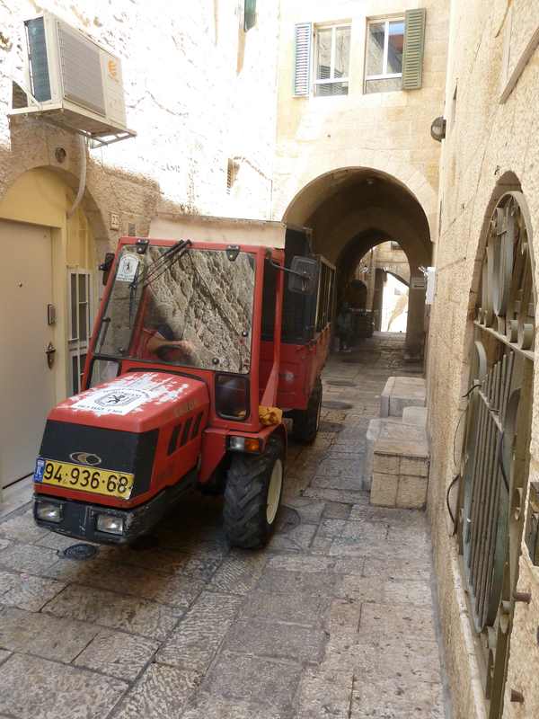 Old Jerusalem street file photo illustrating the East Jerusalem access dispute in Palestinian Authority elections
