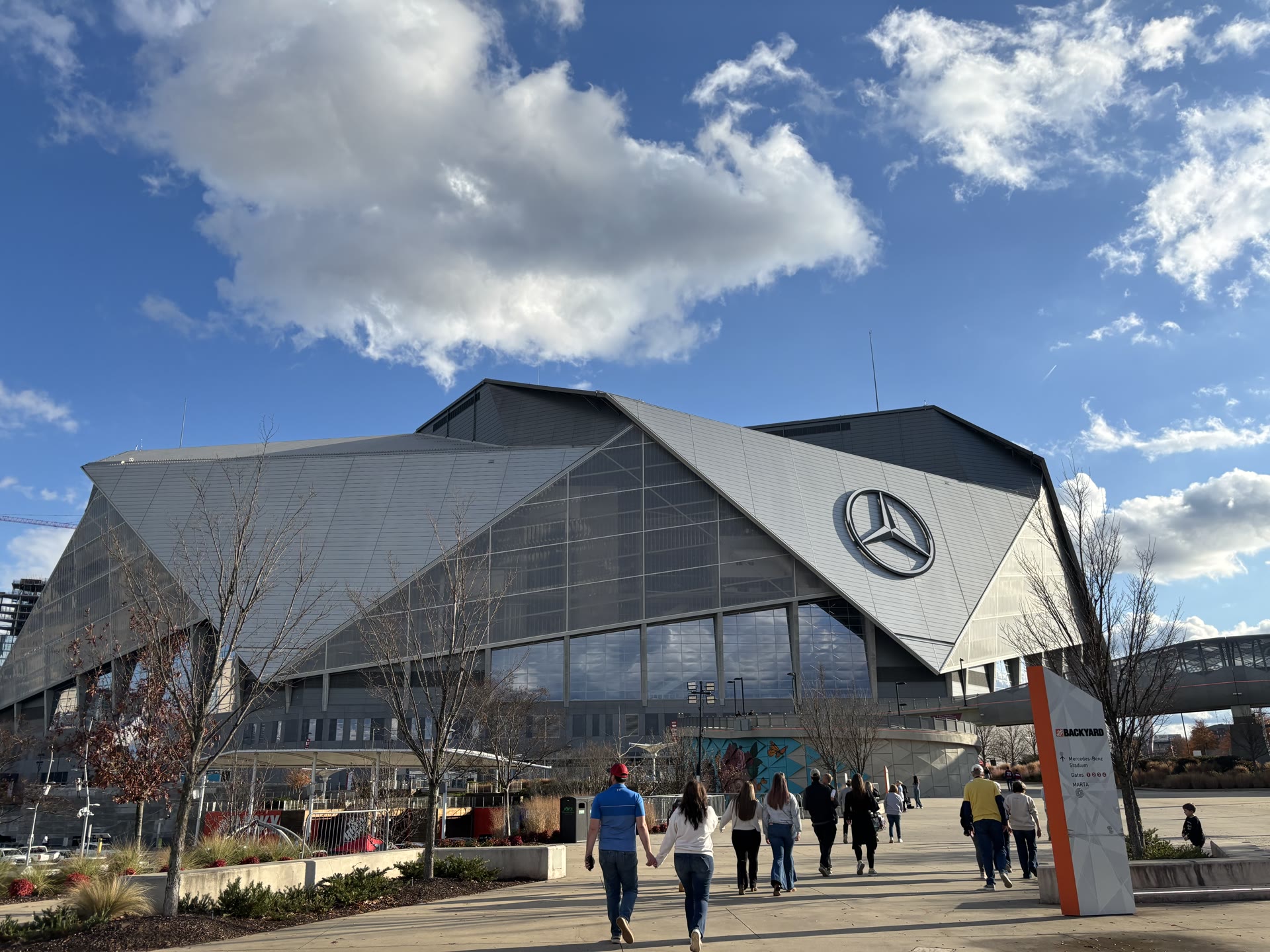 Mercedes-Benz Stadium Atlanta Falcons stadium Bears win